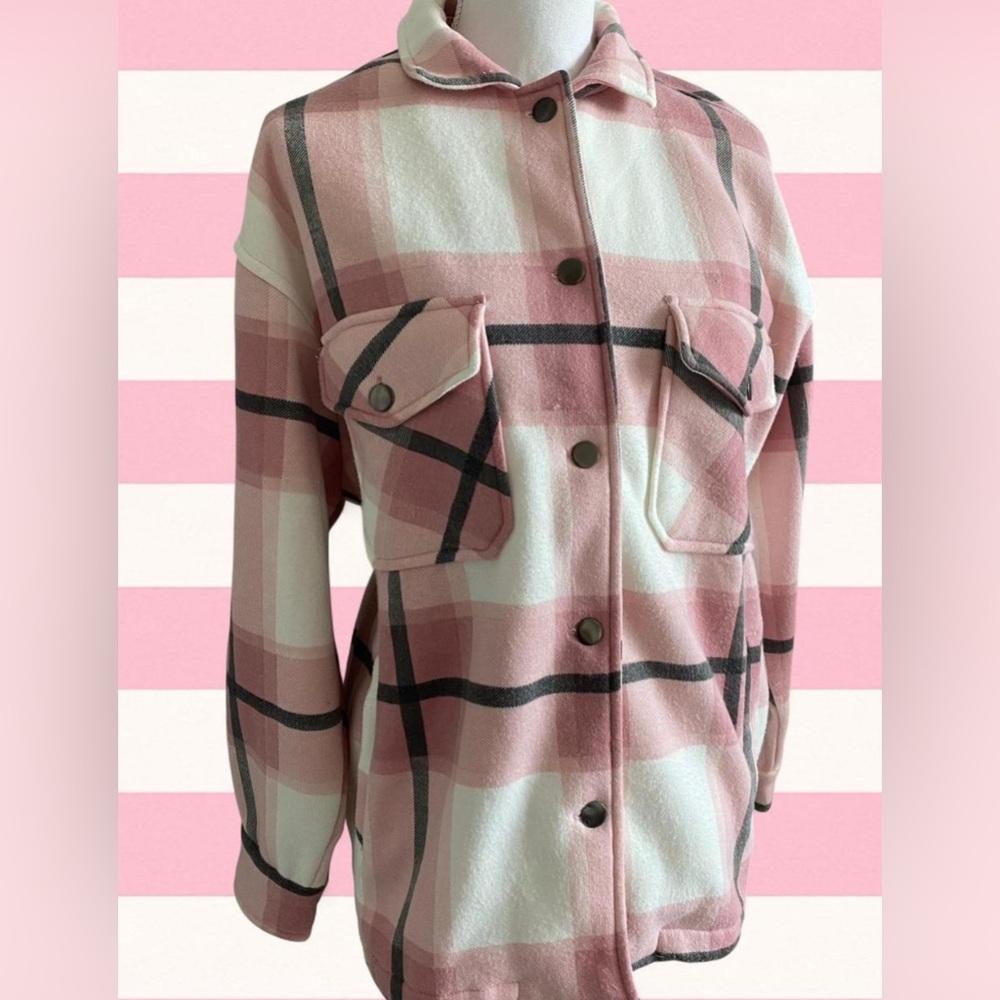 Chic Plaid Button-Up Flannel
